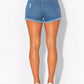 OL Classic Ripped Jean Shorts