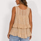 Tiered Lace Tank Top