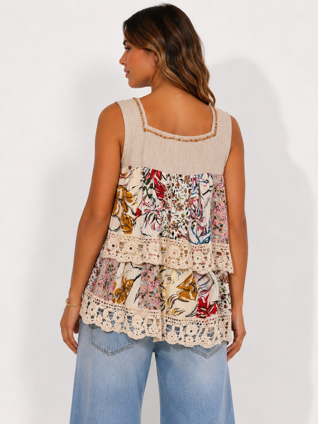 BOHO Tiered Tank Top