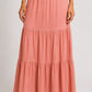 Tiered Maxi Skirt