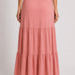 Tiered Maxi Skirt