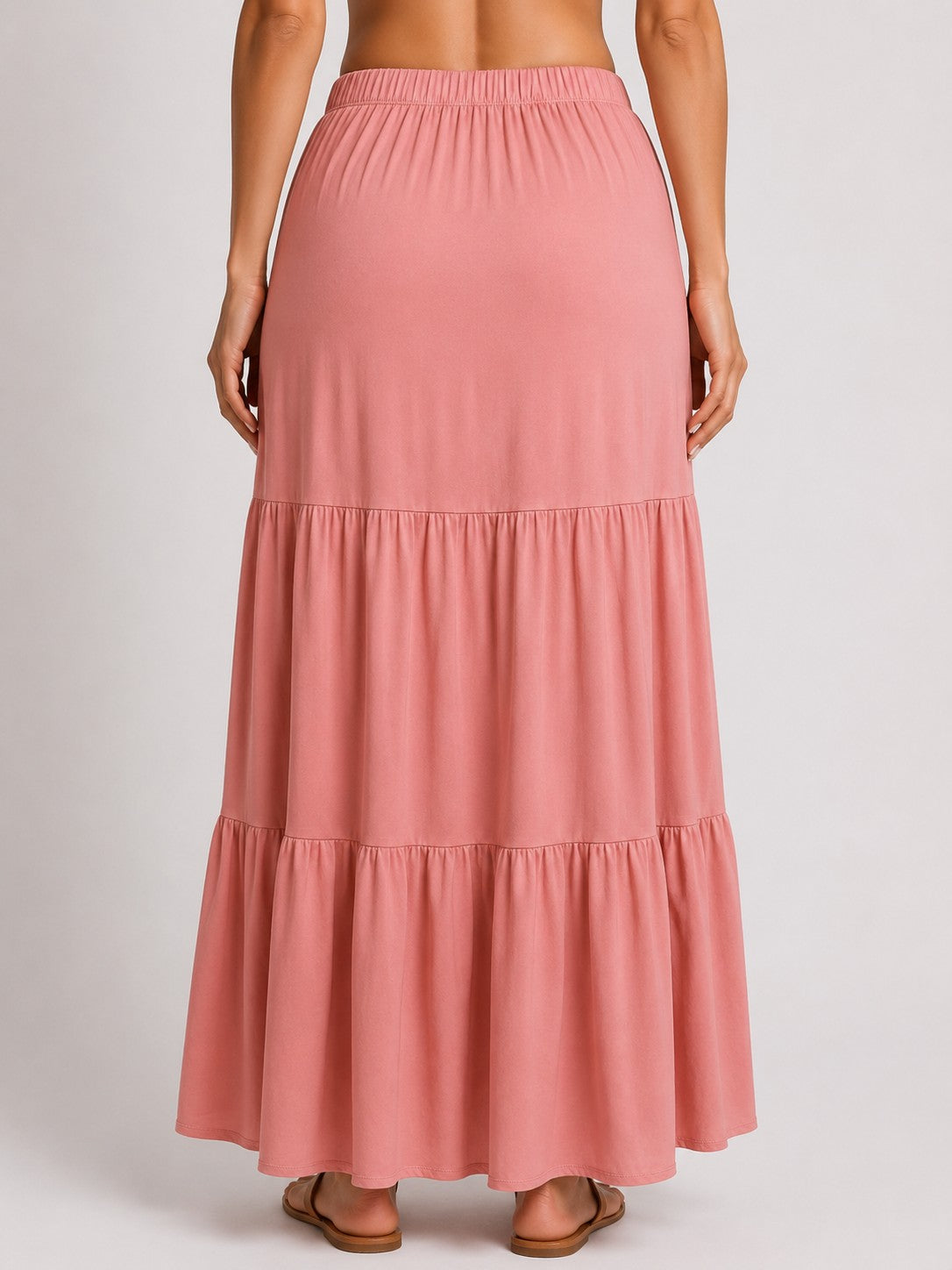 Tiered Maxi Skirt