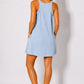 Ribbed Mini Romper Dress