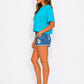 OL Ribbed Crop Box T-Shirt