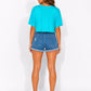 OL Ribbed Crop Box T-Shirt