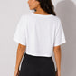 OL Ribbed Crop Box T-Shirt