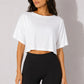 OL Ribbed Crop Box T-Shirt