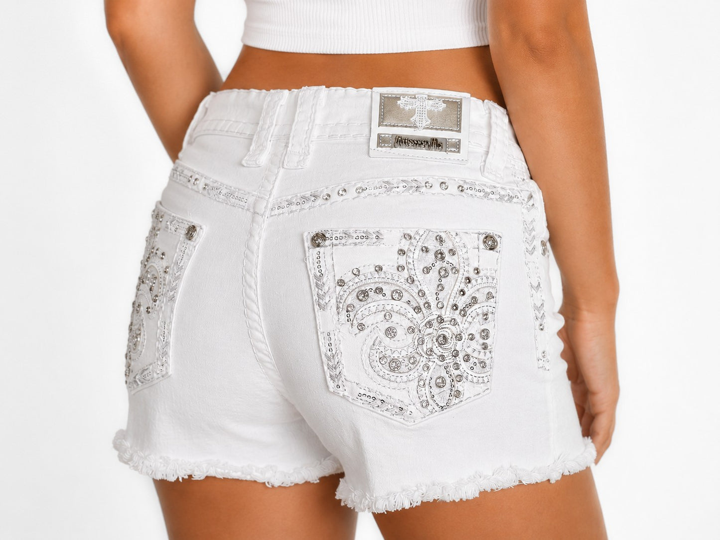 OL Answer Me Bling Shorts