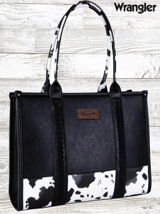 Wrangler Cow Tote